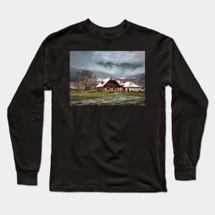 House by the mountains Long Sleeve T-Shirt